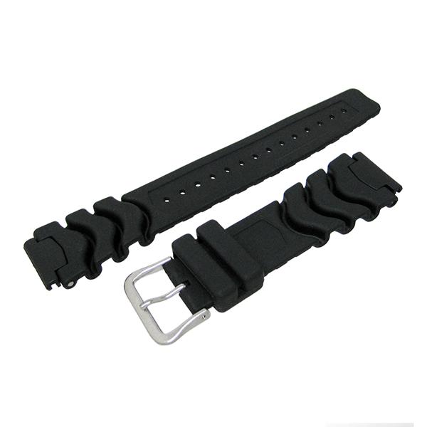 BAMBI バンビ 腕時計用ウレタンベルト BG400A-P/ブラック ソフトウレタン 標準18mm フィットパーツ付属(14/16/20mm)  時計ベルト【ゆうパケット商品】 |  | 03