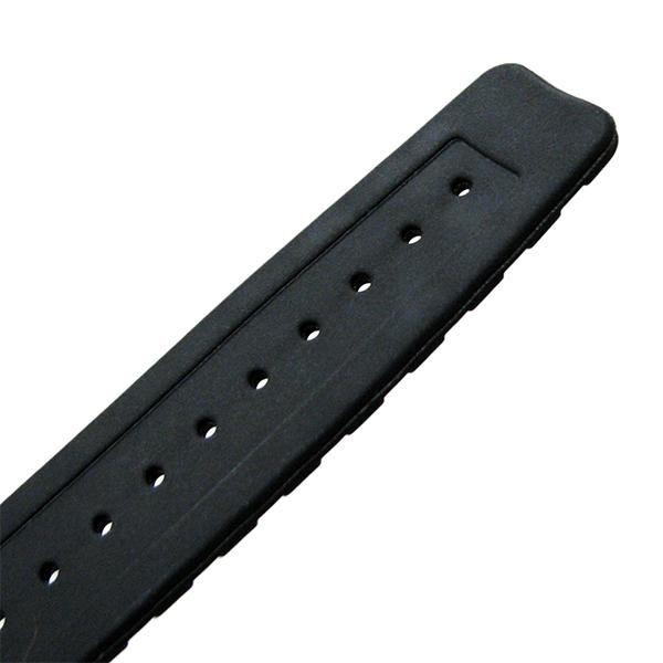 BAMBI バンビ 腕時計用ウレタンベルト BG400A-P/ブラック ソフトウレタン 標準18mm フィットパーツ付属(14/16/20mm)  時計ベルト【ゆうパケット商品】 |  | 04