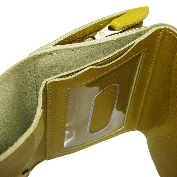 IL BISONTE イルビゾンテ 三つ折り財布 C0593/MEP 1058 CURRY 小銭入れあり 牛革 レザーウォレット コンパクト財布 サブ財布 イタリア製 | IL BISONTE | 05