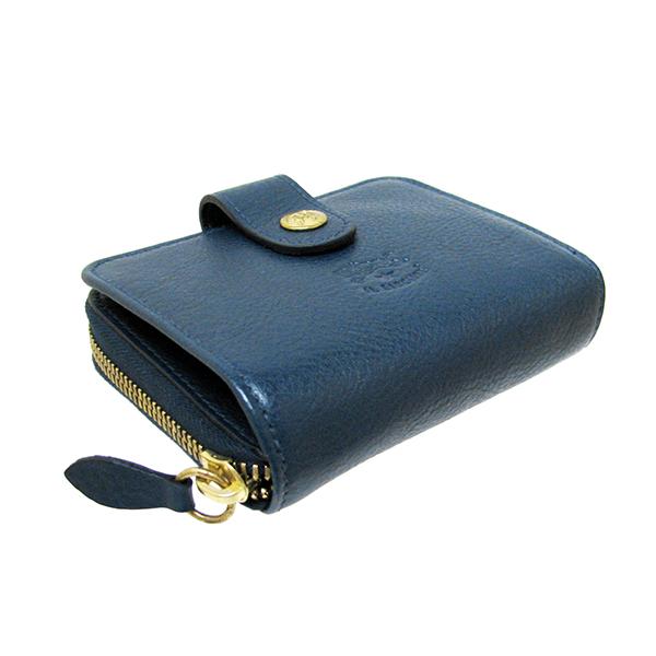 IL BISONTE イルビゾンテ 折り財布 C0960..LL 894/ネイビー 小銭