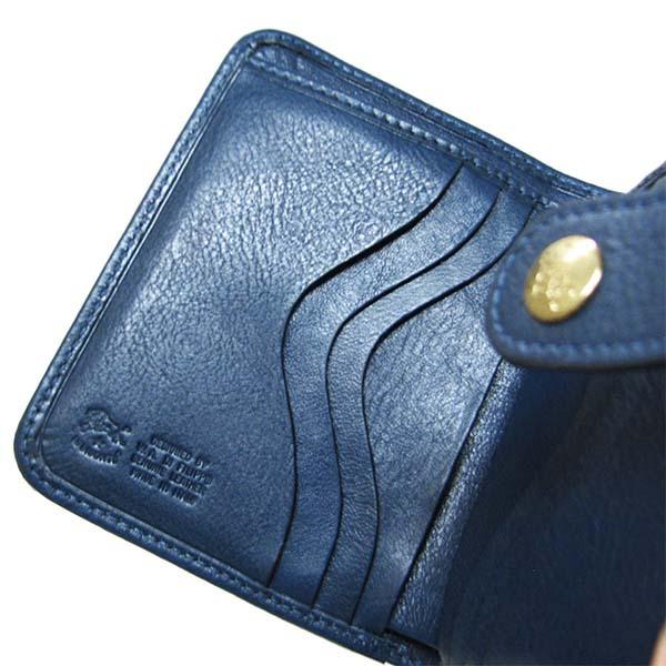 IL BISONTE イルビゾンテ 折り財布 C0960..LL 894/ネイビー 小銭