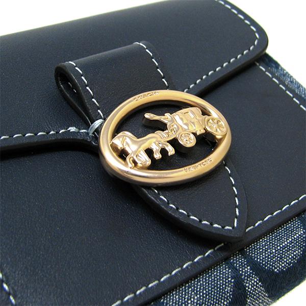 COACH コーチ アウトレット デニム シグネチャー ジョージー COACH コーチ アウトレット デニム シグネチャー ジョージー