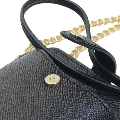 未使用級　COACH ワンショルダーバッグ シボ革 ブラック ゴールド金具 COACH（コーチ） コーチアウトレット C6884 IMBLK ブラック ゴールド色
