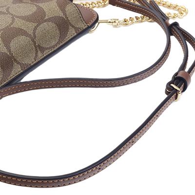 COACH（コーチ） コーチアウトレット C7397 IMBDX カーキ×サドル