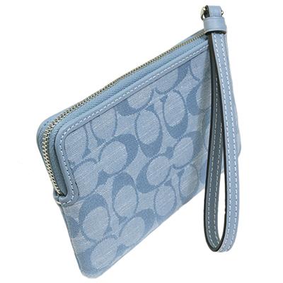 COACH コーチアウトレット コーナー ジップ リストレット シグネチャー