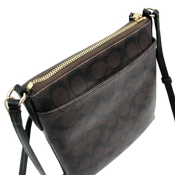 新品未使用 コーチ COACH ショルダーバッグ PVC ブラウン F58309 ショルダーバッグ F58309 ブラウン＆ブラック(コーチ)の商品詳細