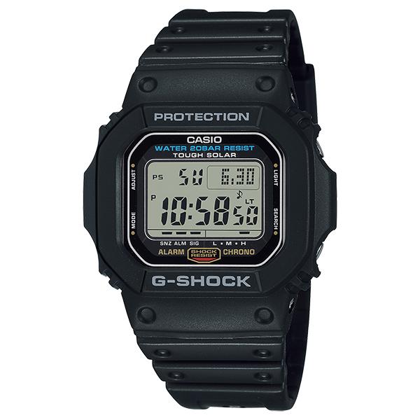G-SHOCK G-5600UE-1JF タフソーラー 耐衝撃性能 20気圧防水 高輝度LED 