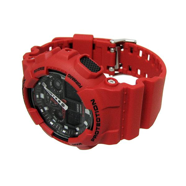 G-SHOCK GA-100B-4AJF 耐衝撃性能 JIS1種耐磁性能 20気圧防水 1/1000秒ストップウォッチ LEDライト 電池式 カシオ Gショック メンズ腕時計 国内正規品 | G-SHOCK | 03