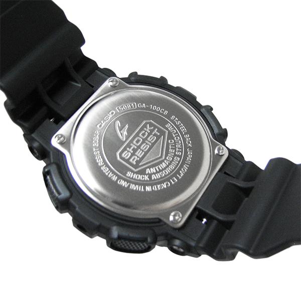 G-SHOCK GA-100CB-1AJF 耐衝撃性能 JIS1種耐磁性能 20気圧防水 1/1000
