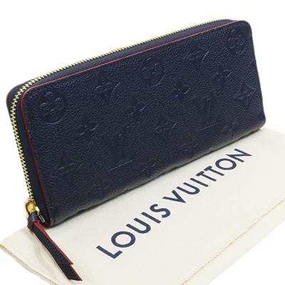 LOUIS VUITTON ルイヴィトン M69415 ポルトフォイユ・クレマンス マリーヌルージュ モノグラム アンプラント ラウンドファスナー 長財布(55154円)