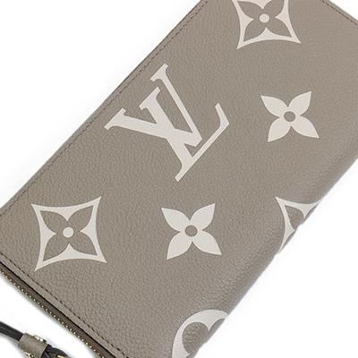 LOUIS VUITTON ルイヴィトン M69794 ジッピー・ウォレット トゥルトレール×クレーム バイカラー モノグラム アンプラント ラウンドファスナー 長財布｜deva-online｜04