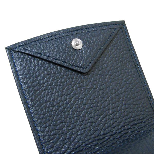 aioa コンパクト財布 MAB004D ネイビー アドリアレザー 折り財布 小銭入れ サブ財布 メンズ レディース 男女兼用 イタリアンレザー【日本製】バンビ |  | 05
