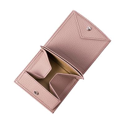aioa コンパクト財布 MAB004P ピンク アドリアレザー 折り財布 小銭入れ サブ財布 レディース財布 イタリアンレザー【日本製】バンビ |  | 05