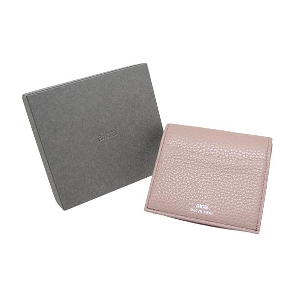 aioa コンパクト財布 MAB004P ピンク アドリアレザー 折り財布 小銭入れ サブ財布 レディース財布 イタリアンレザー【日本製】バンビ |  | 01