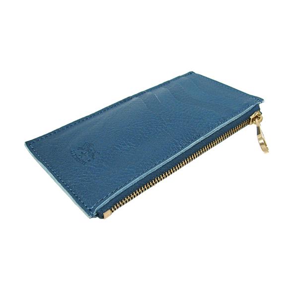 イルビゾンテ PV0001 BL312 ブルーデニム IL BISONTE イルビゾンテ コインカードケース SCC105 PV0001