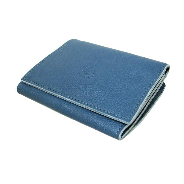 IL BISONTE（イルビゾンテ） 三つ折り財布 SMW036 PV0001 BL312B