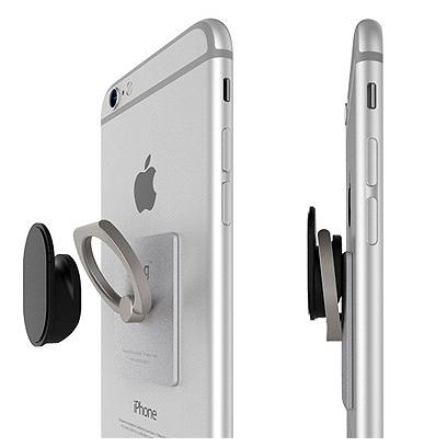 AAUXX スマートグリップ＆スタンド iRing+iRing Hook UMS-IR01GR グラファイトグレイ【ゆうパケット商品】 |  | 02