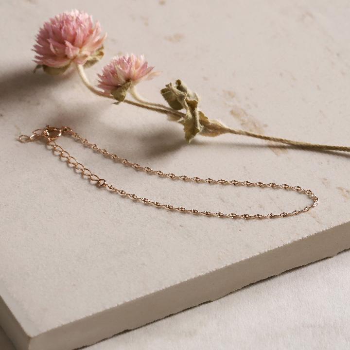 DEVAS 18金 ブレスレット ピンクゴールド k18 18金ブレスレット 18k