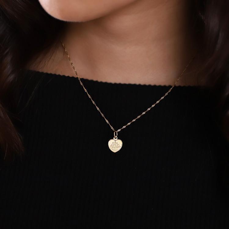 ペンダントトップ 18金 k18 18金ネックレス ペンダント レディース ハート エリザベス 18k ネックレス トップ | DEVAS | 10