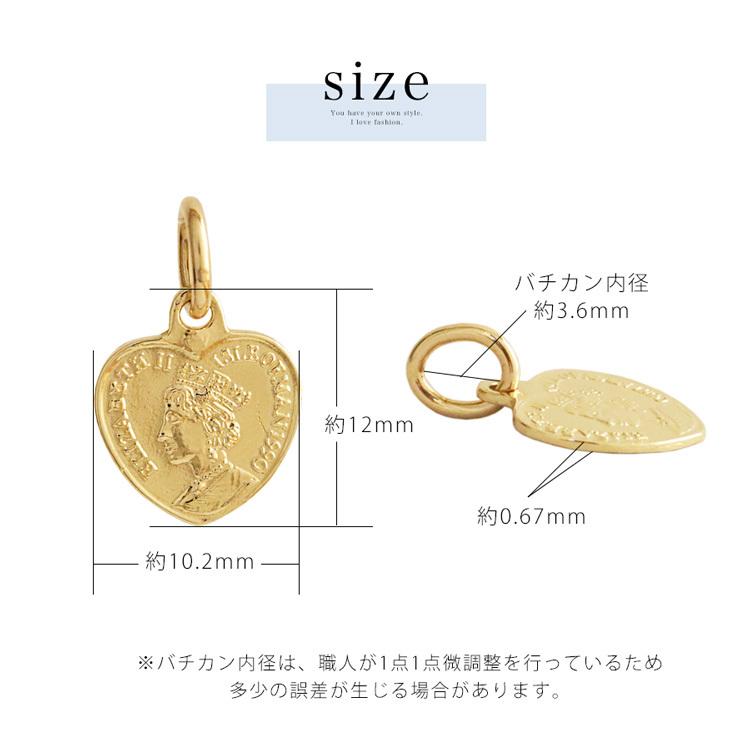 ペンダントトップ 18金 k18 18金ネックレス ペンダント レディース ハート エリザベス 18k ネックレス トップ | DEVAS | 08