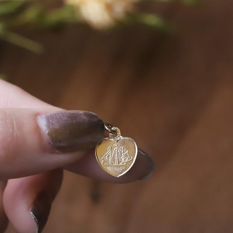 ペンダントトップ 18金 k18 18金ネックレス ペンダント レディース ハート エリザベス 18k ネックレス トップ | DEVAS | 09