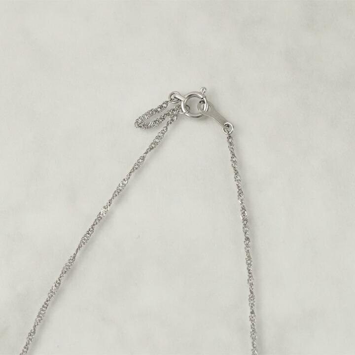 プラチナ ネックレス ネックレスチェーン プラチナネックレス PT スクリュー チェーン 1.2mm幅 レディース 華奢 ネックレス チェーン シンプル チェーンのみ | DEVAS | 03