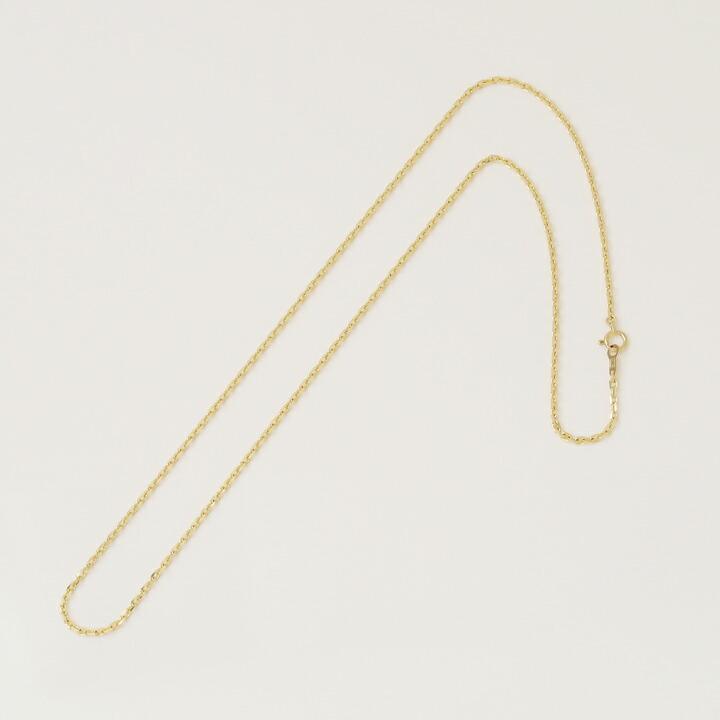 18金ネックレス k18 ネックレス 18金 レディース チェーン ネックレスチェーン あずき チェーン 1.75mm幅 メンズ 18k ゴールド シンプル 金 45cm 47cm 50cm 60cm | DEVAS | 03