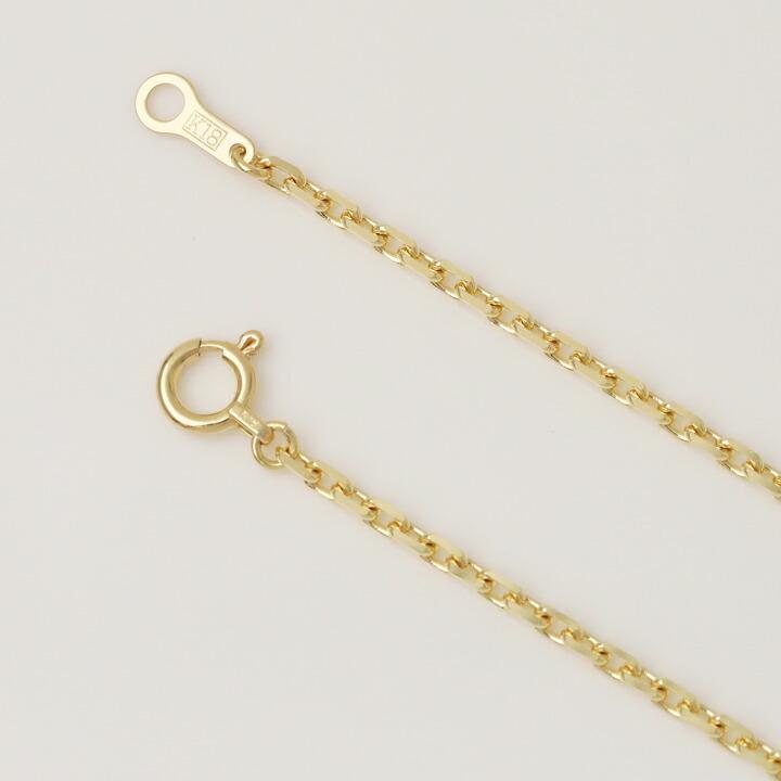 18金ネックレス k18 ネックレス 18金 レディース チェーン ネックレスチェーン あずき チェーン 1.75mm幅 メンズ 18k ゴールド シンプル 金 45cm 47cm 50cm 60cm | DEVAS | 04