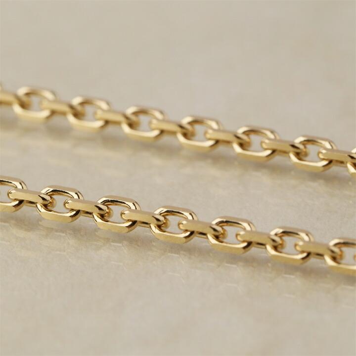 え*す様 18金のネックレス 日本製】K18YG (18金イエローゴールド) ネックレス＊あずきチェーン