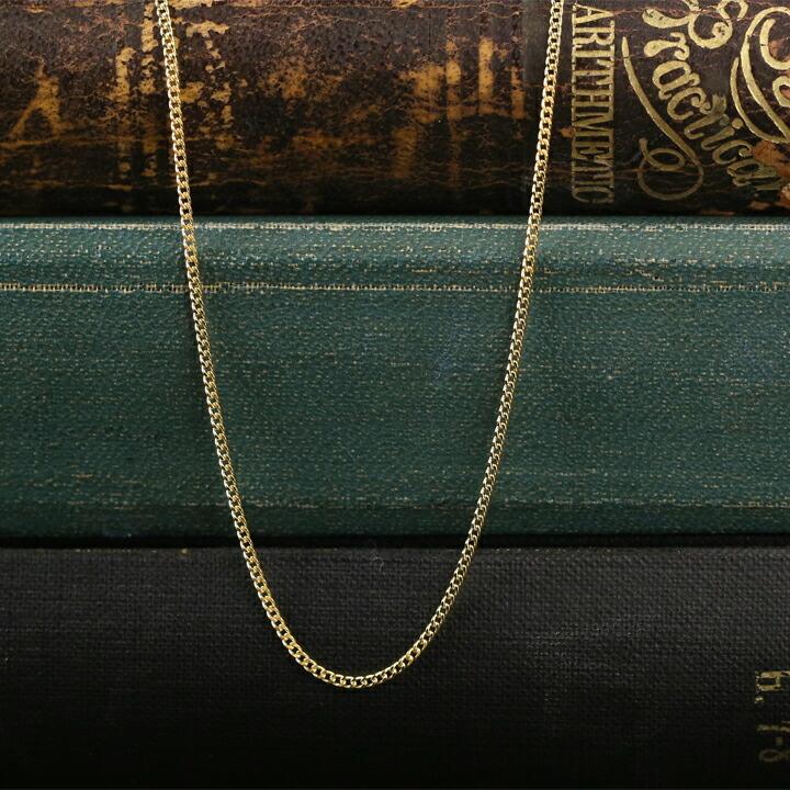 18金ネックレス k18 ネックレスチェーン 1.2mm幅 細喜平 チェーン レディース ネックレス チェーン 18k ゴールド | DEVAS | 01