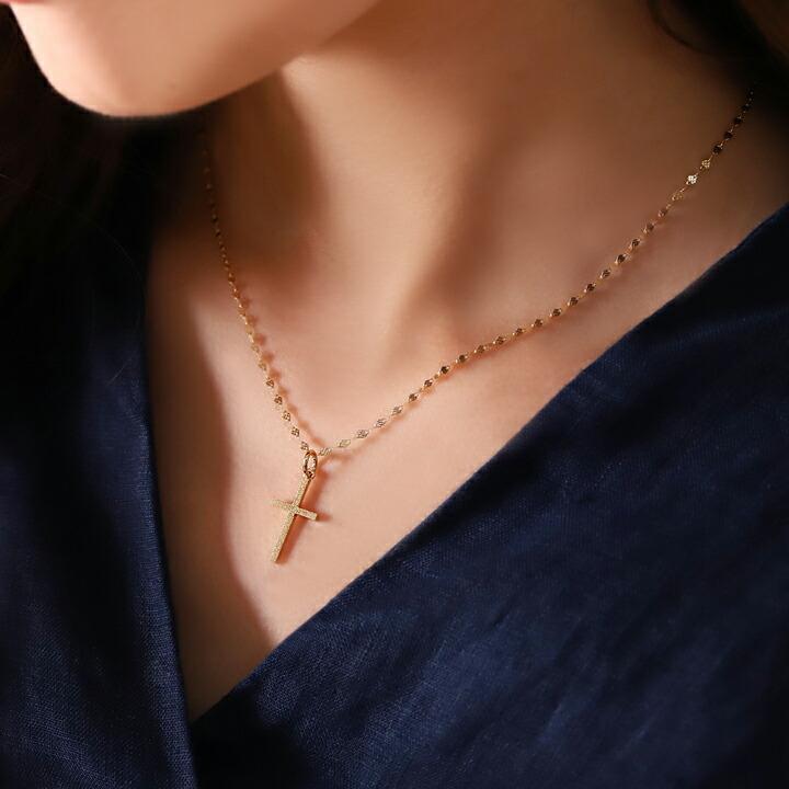 18金ネックレス k18 ネックレスチェーン フラワーチェーン 1.8mm幅 レディース ネックレス チェーン 18k ゴールド | DEVAS | 07