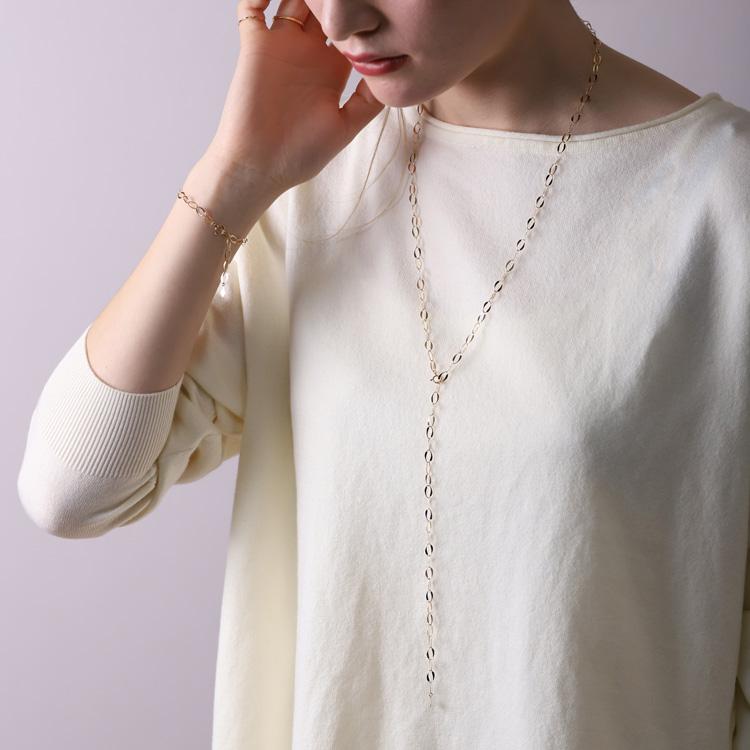 DEVAS 18金ネックレス k18 ネックレスチェーン ロングネックレス