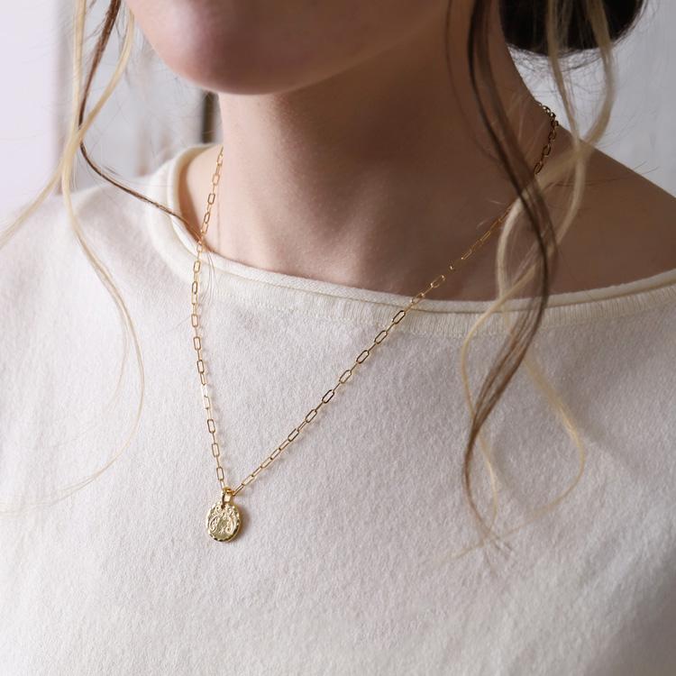 K18 18金ネックレス 3.1g 47cm デザインチェーン