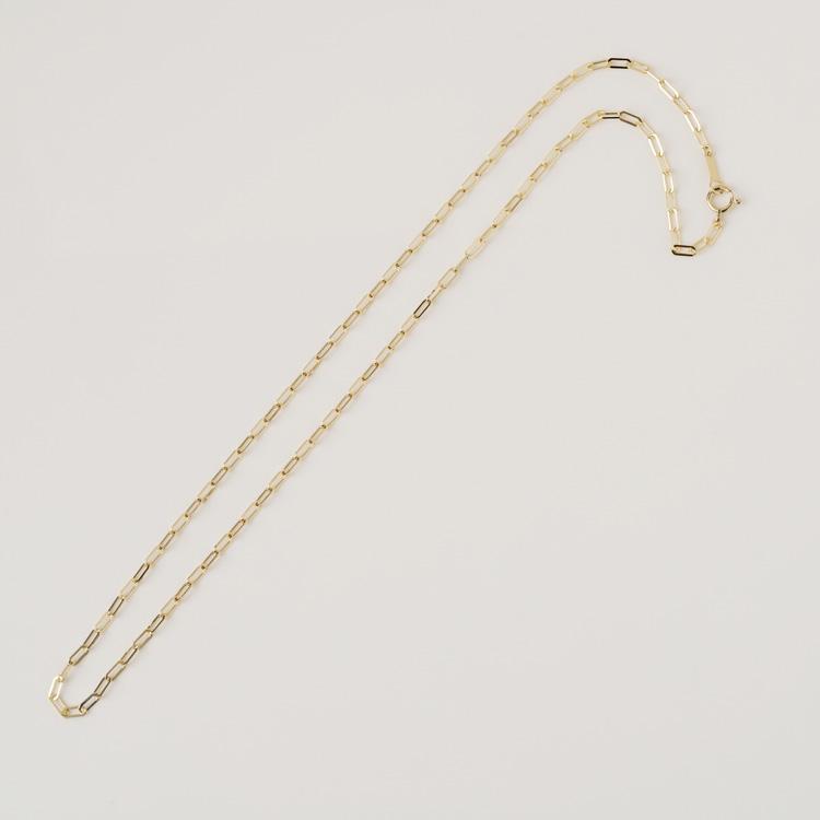 18金ネックレス k18 ネックレスチェーン 4面カット 2.2mm幅 メンズ ネックレス チェーン レディース 18k ゴールド | DEVAS | 01