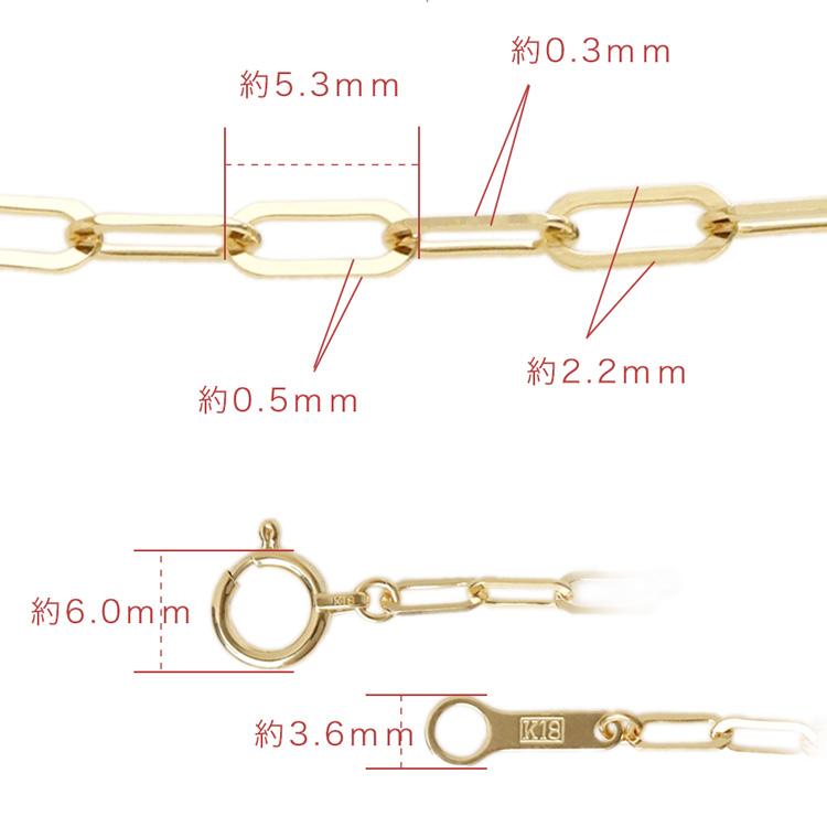 18金ネックレス k18 ネックレスチェーン 4面カット 2.2mm幅 メンズ ネックレス チェーン レディース 18k ゴールド | DEVAS | 04