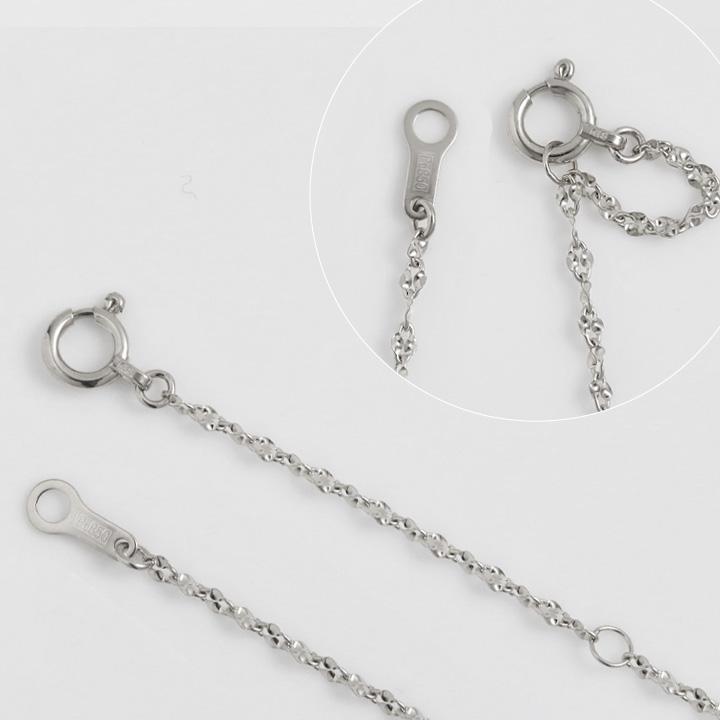 日曜7%クーポン有▼ プラチナ ネックレス ネックレスチェーン プラチナネックレス ブルームチェーン 1.2mm幅 PT850 レディース チェーン