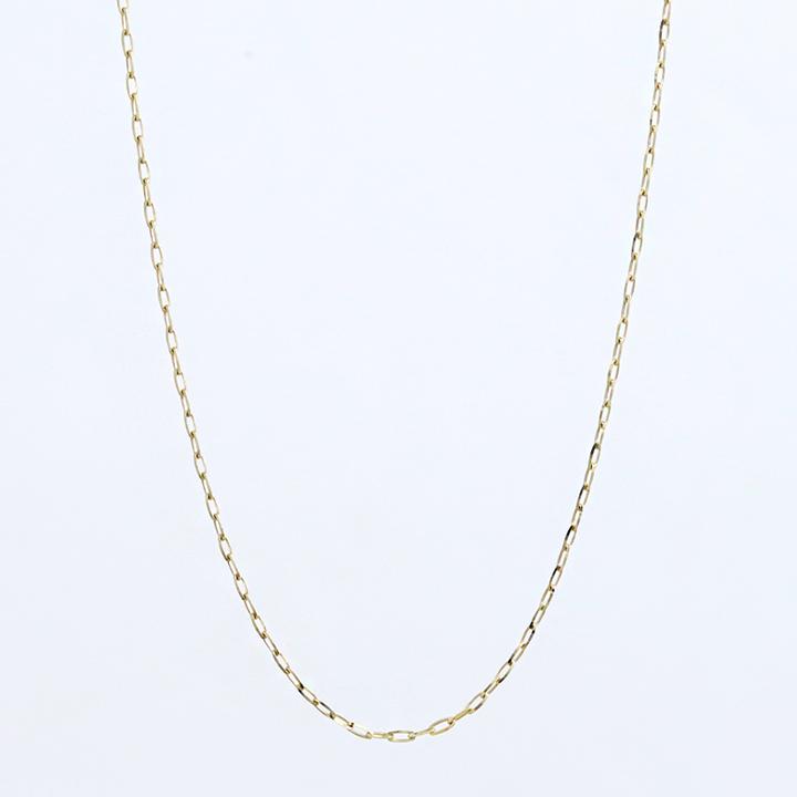 日曜7%クーポン有▼ 10金ネックレス k10 ネックレスチェーン 0.9mm幅 長あずき チェーン レディース ネックレス チェーン 10k ゴールド | DEVAS | 02