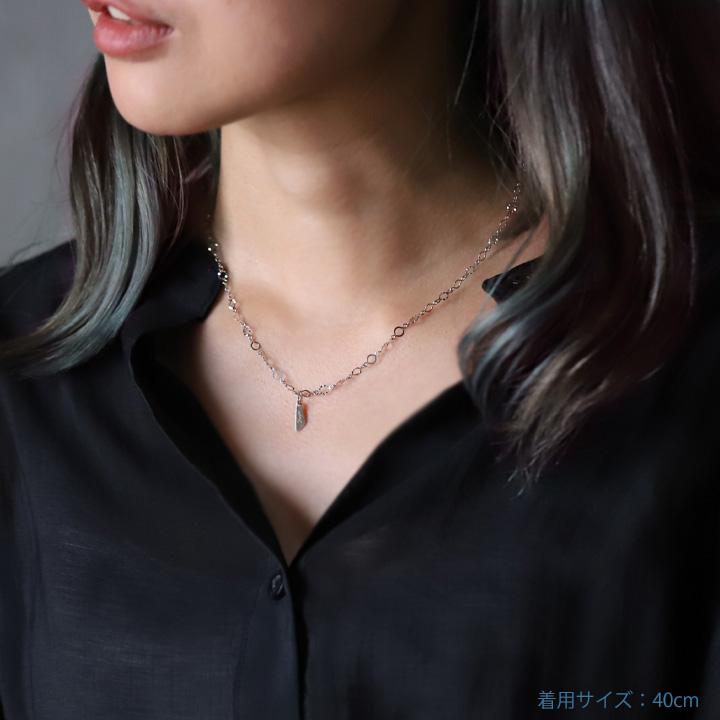 プラチナ ネックレス ネックレスチェーン プラチナネックレス サンライトチェーン PT850 レディース チェーン シンプル チェーンのみ 40cm 45cm 50cm | DEVAS | 09