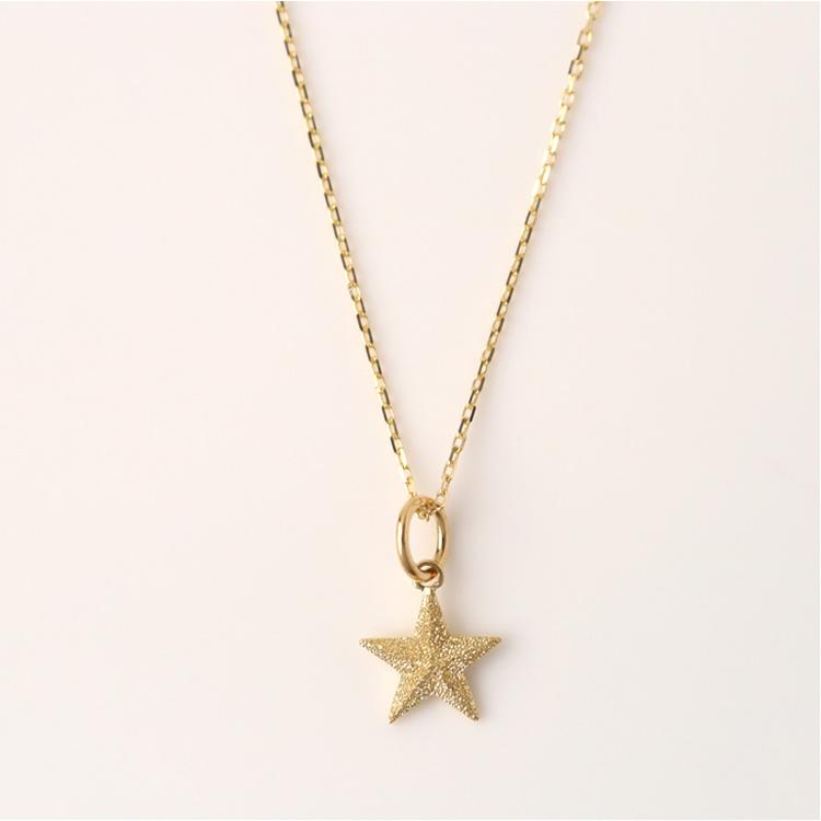 スターネックレス ゴールド ロックで可愛らしい ネックレス ジュエリー 18k 18金 ジュエリー シンプル レディース 星 ギフト | DEVAS | 04