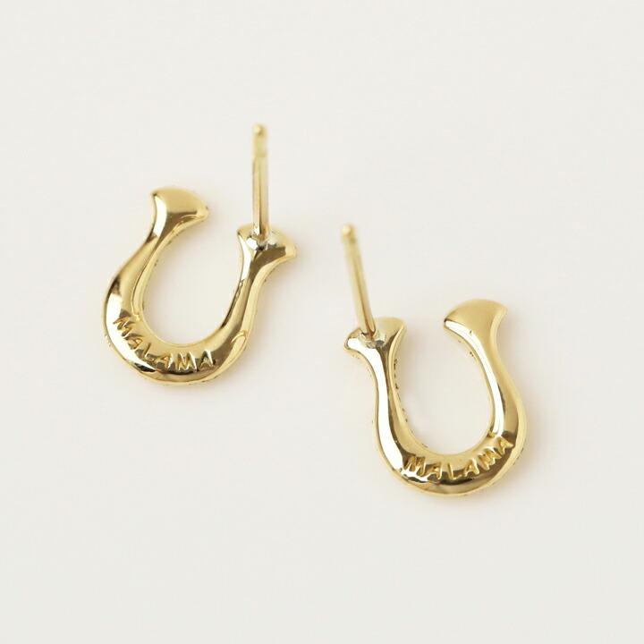 18金 ピアス k18 18金ピアス 18k 馬蹄 ホースシュー シンプル k18ピアス レディース ピアス18金 ゴールド 18kピアス | DEVAS | 02