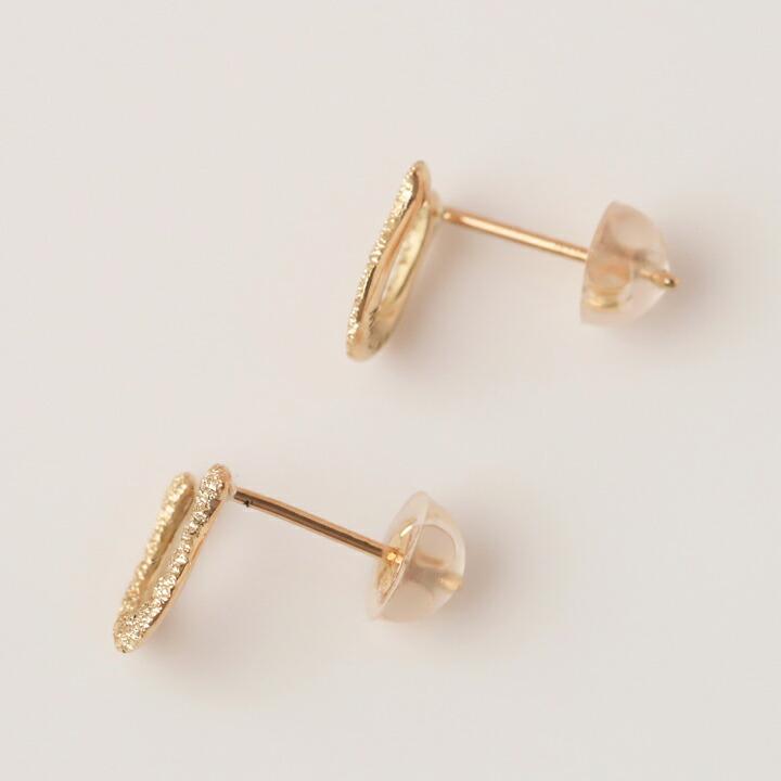 18金 ピアス k18 ピンクゴールド 18金ピアス 18k 馬蹄 ホースシュー  シンプル k18ピアス レディース ピアス18金 地金 | DEVAS | 05