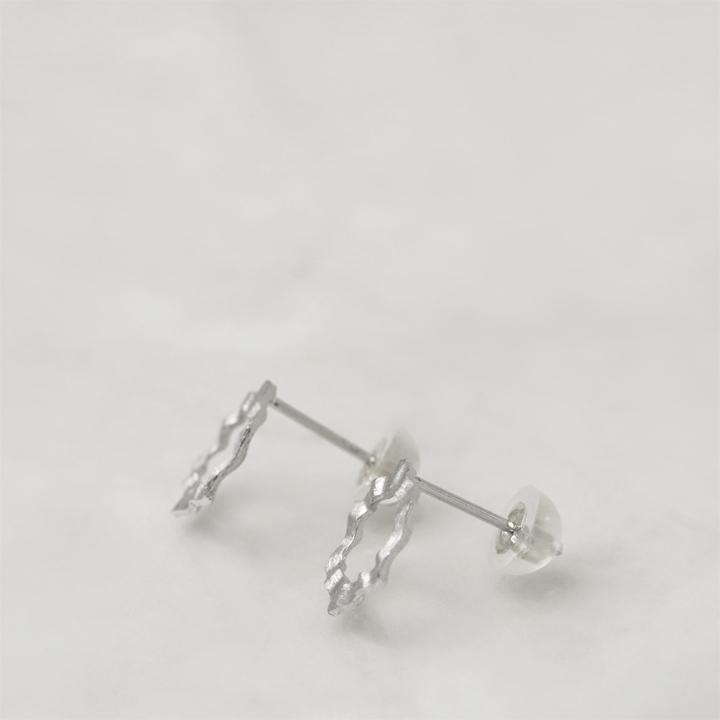 プラチナピアス ピアス プラチナ レディース 六角形 プラチナ950 ピアスプラチナ PT PT950 シンプル おしゃれ 地金 | DEVAS | 03