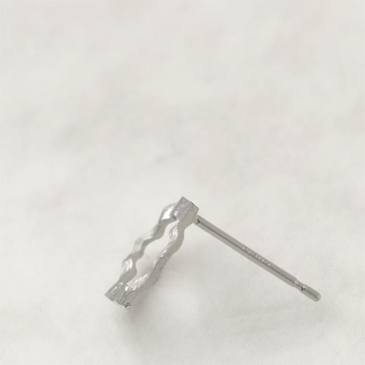 プラチナピアス ピアス プラチナ レディース 六角形 プラチナ950 ピアスプラチナ PT PT950 シンプル おしゃれ 地金 | DEVAS | 05