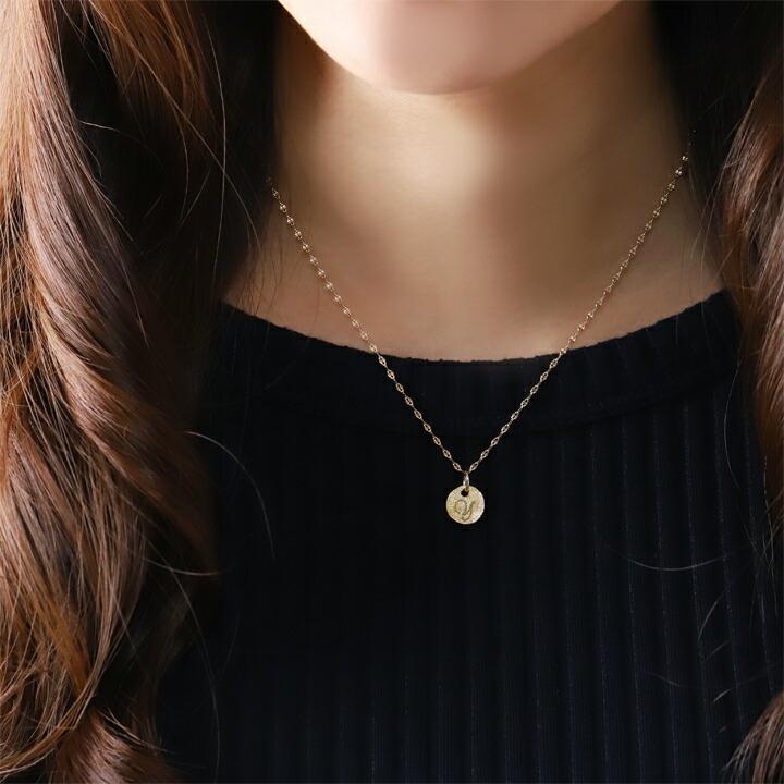DEVAS K18 イニシャル ペンダントトップ DEVAS 【2/4 値上げ対象】 ペンダントトップ 18金 イニシャル