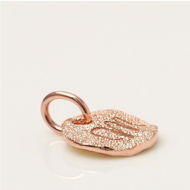 ペンダントトップ 18金 k18 ピンクゴールド 18金ネックレス ペンダント レディース イニシャル アルファベット 18k | DEVAS | 03