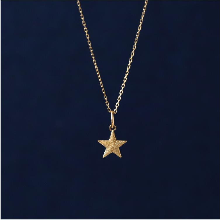 日曜7%クーポン有▼ ペンダントトップ 18金 k18 18金ネックレス ペンダント レディース メンズ 星 スター 18k ネックレス トップ チャーム | DEVAS | 02