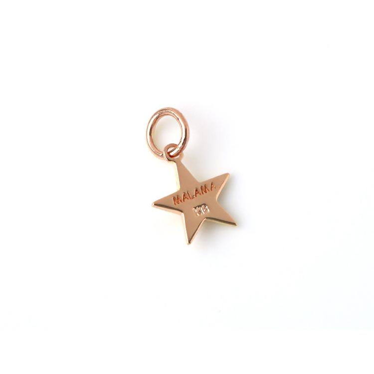 ペンダントトップ 18金 k18 ピンクゴールド 18金ネックレス ペンダント レディース 星 スター 18k ネックレス トップ | DEVAS | 05
