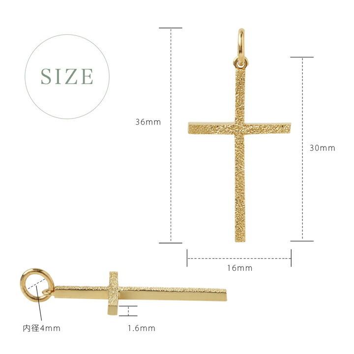ペンダントトップ 18金 k18 18金ネックレス ペンダント レディース メンズ クロス 十字架 18k ネックレス トップ | DEVAS | 05