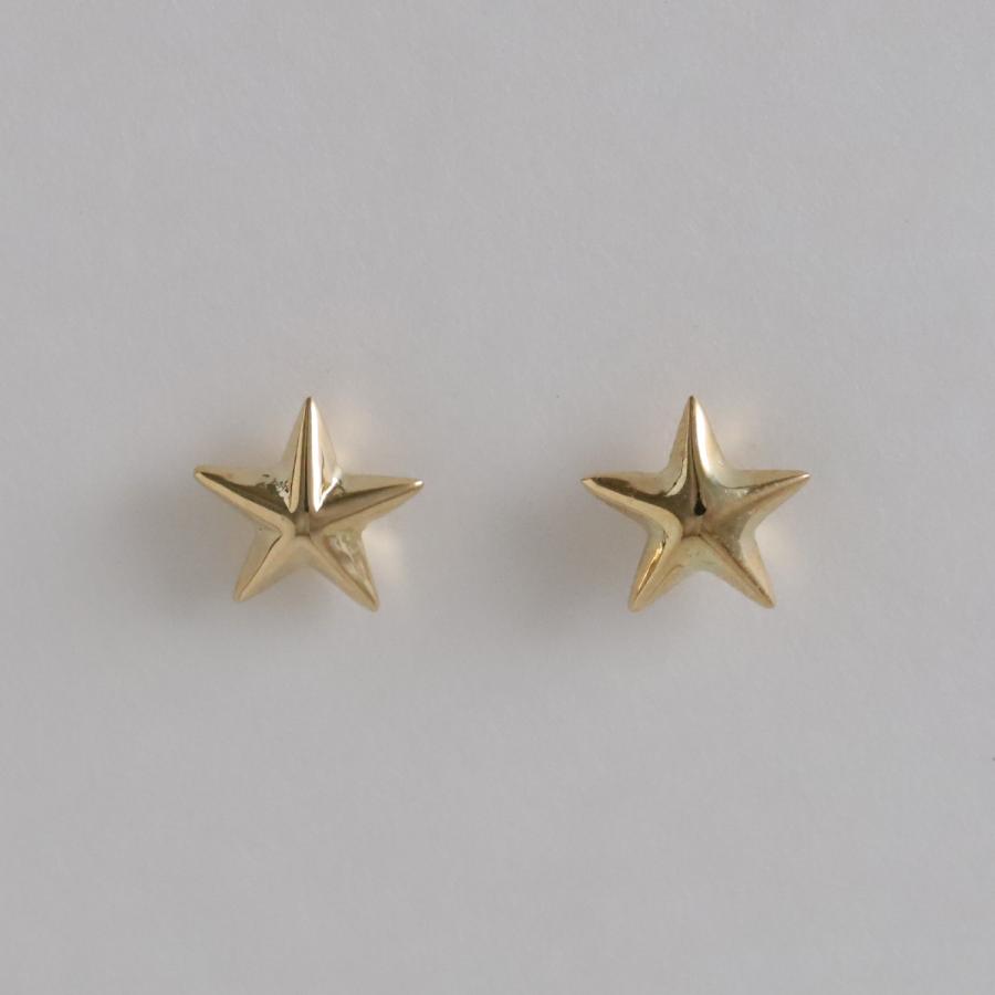 DEVAS 18金 ピアス k18 18金ピアス 18k スター 星 シンプル k18ピアス 