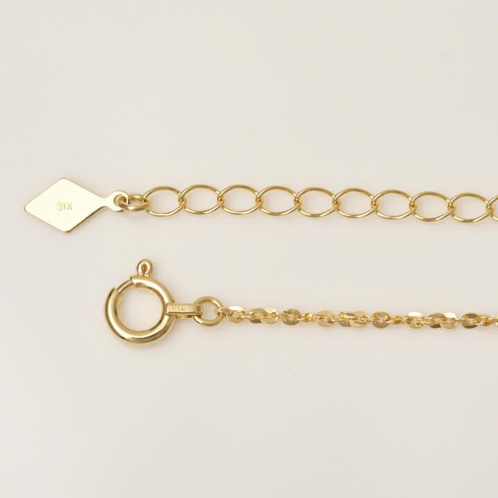 18金 アンクレット k18 ゴールド 18k レディース ツイストあずきチェーン 1.2mm 18金アンクレット シンプル 普段使い_2